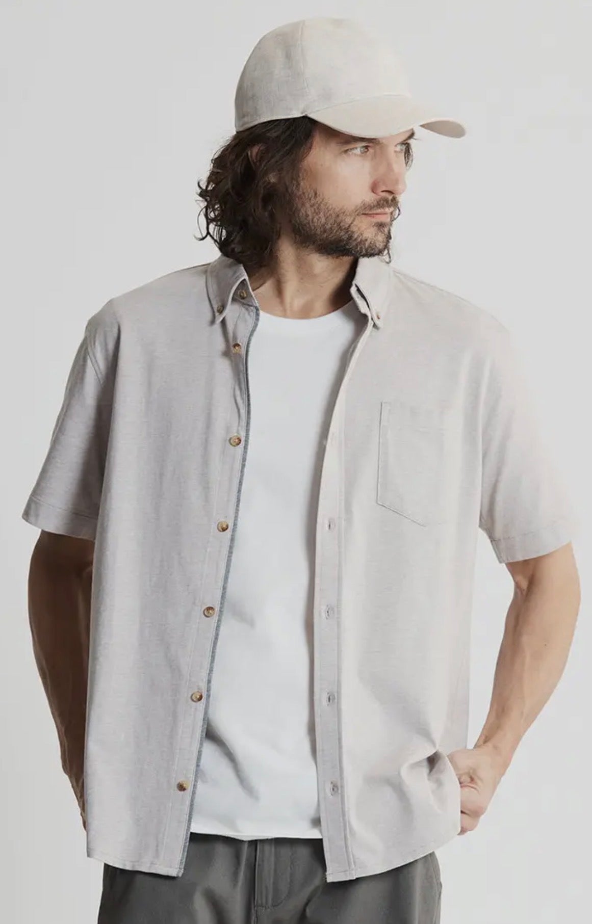 Cotton Short Sleeve Shirt