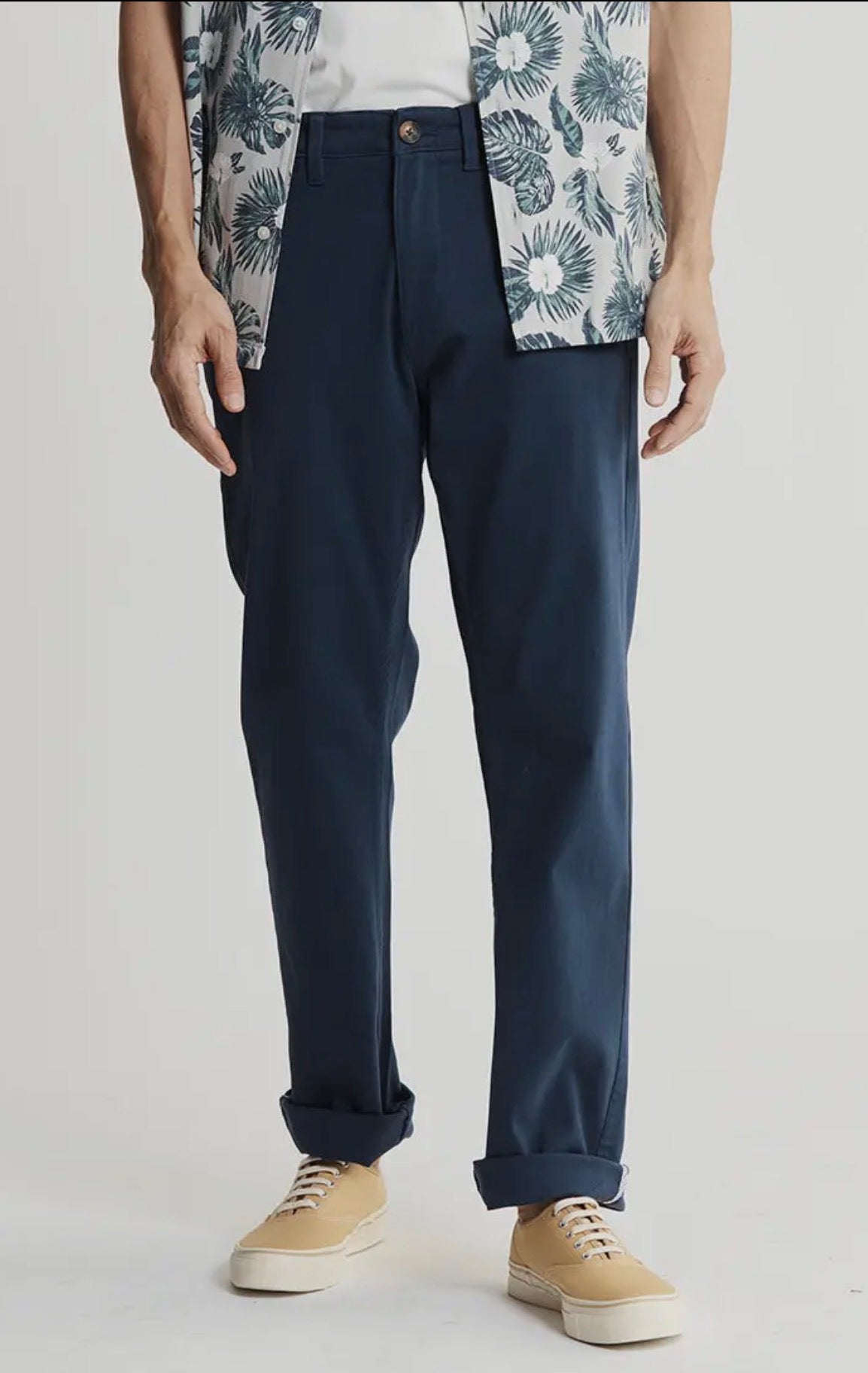 Stretch Cotton Chino Pants