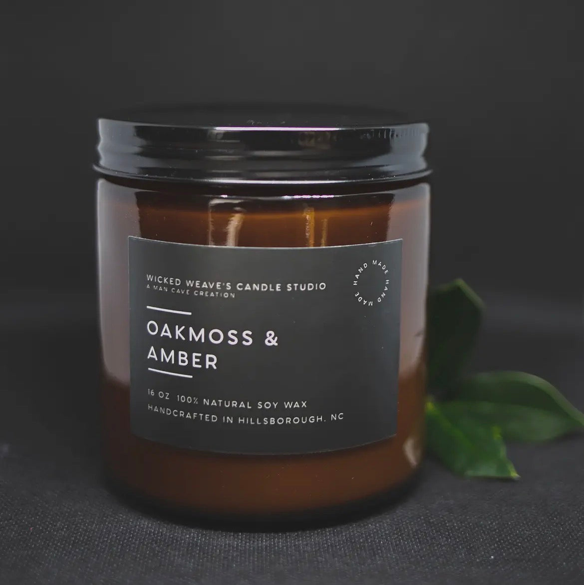 Oakmoss & Amber Soy Candle